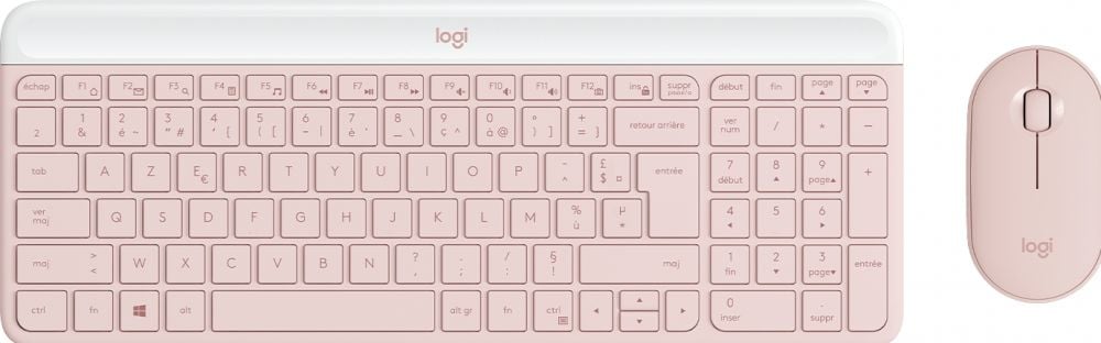 Logitech Slim Wireless Combo MK470 - Toetsenbord en muis set