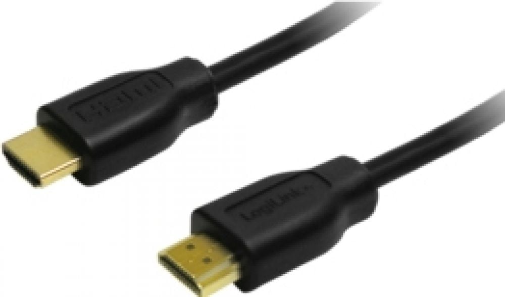 Cable Logilink HDMI with Ethernet 0,2m Black 4K, 30 Hz, High Speed