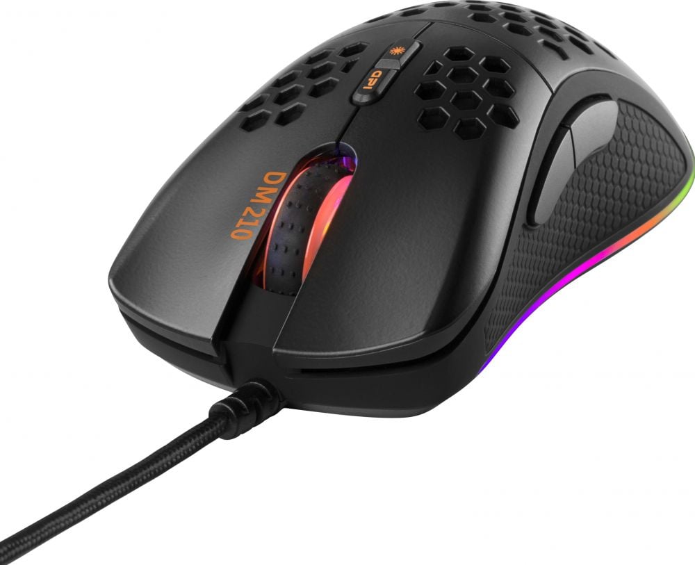 Deltaco DM210 RGB Zwart