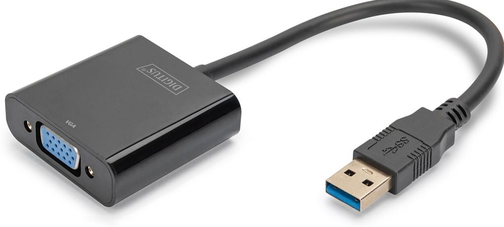 DIGITUS USB 3.0 to VGA Adapter - Externe video-adapter