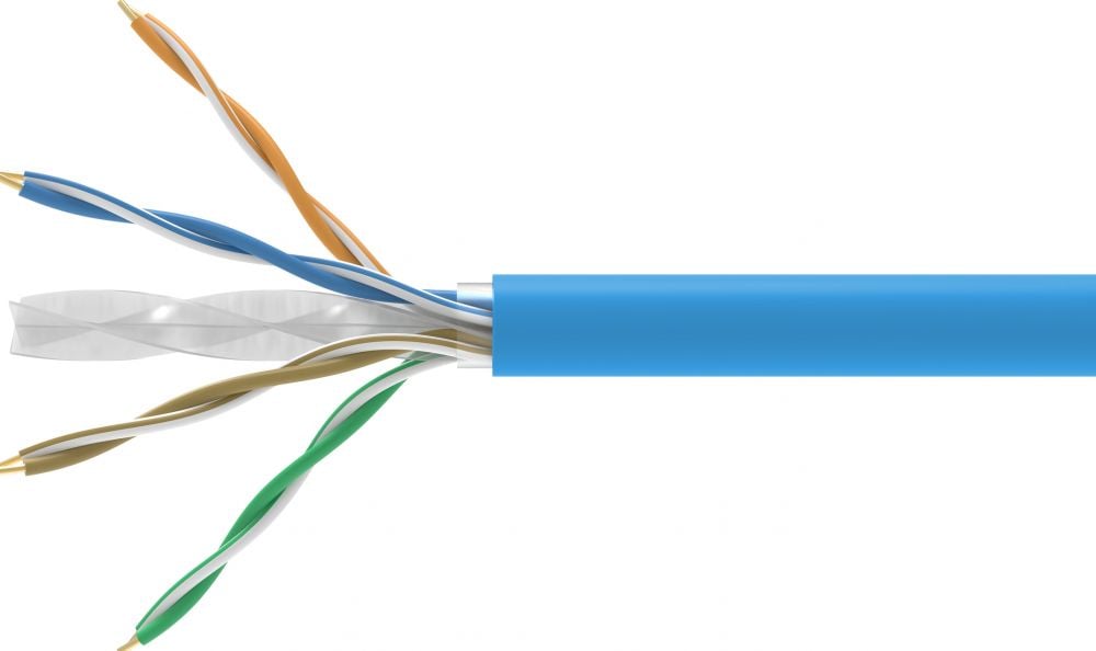 Equip Instal.Kab Cat6A U/UTP Dca 305.00m blauw LSZH