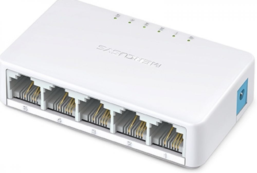 Mercusys Switch MS105 5-Port Plastic Case