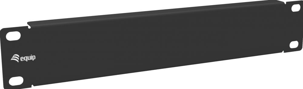 Equip Kabelgoot 10" 1HE vuldop zwart