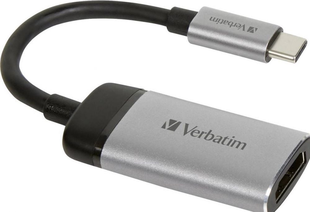 Verbatim 49143 - USB-C naar HDMI 4K-adapter