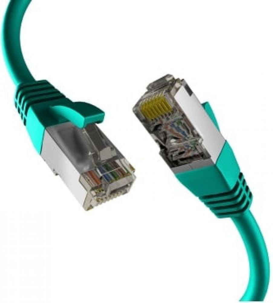 EFB CAT8.1 GRÜN 1,5m RJ45 PATCHKABEL S/FTP PIMF