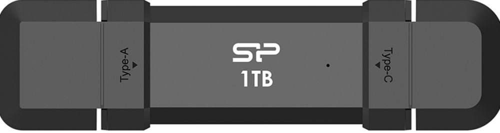 Silicon Power 1TB Portable-Stick-SSD USB 3.2 DS72 zwart