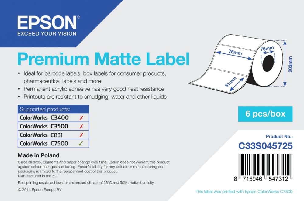 Epson Premium - Mat
