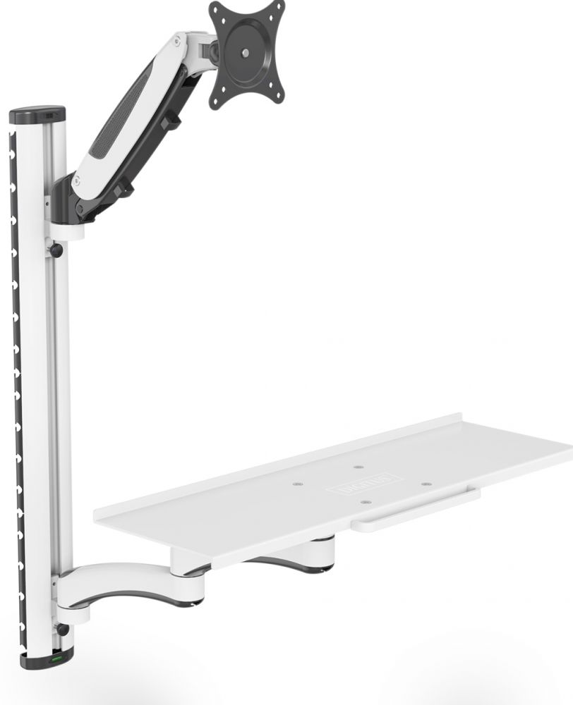 DIGITUS DIGITUS DA-90451 - Bevestigingskit (CPU-wandmontage, sitstand workstation mount)