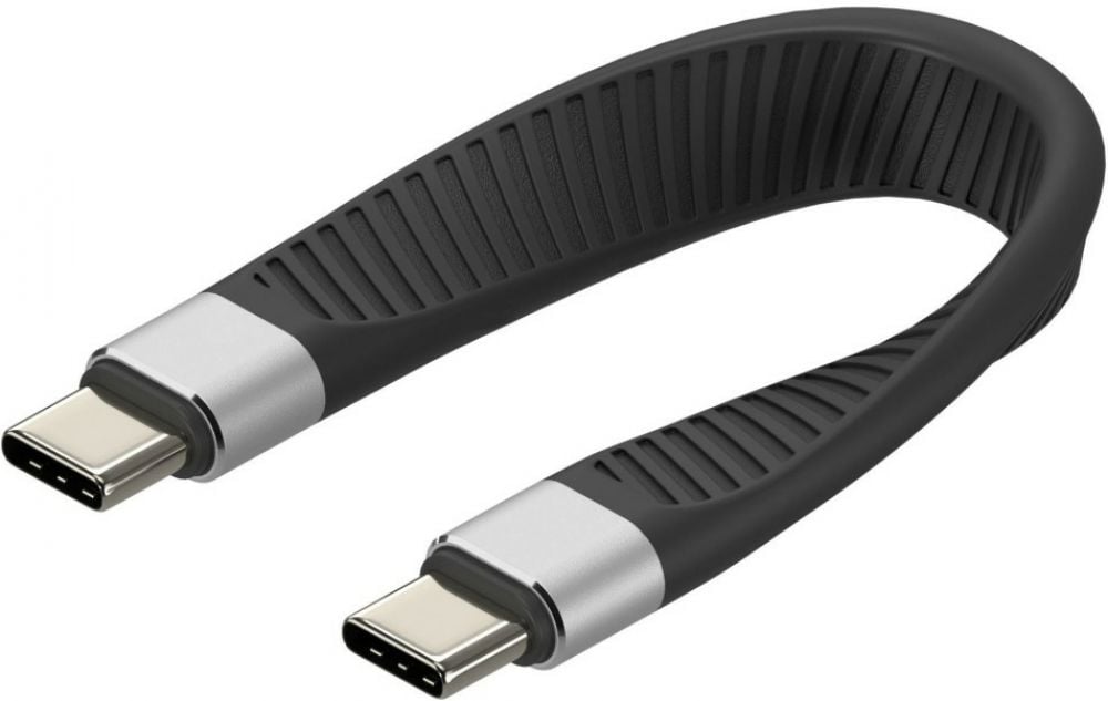 Techly USB4 Gen3 C auf C Flexibles Kabel