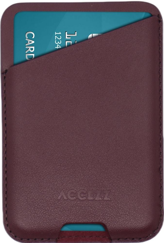 Accezz Leather Cardholder MagSafe - Kaarthouder met MagSafe
