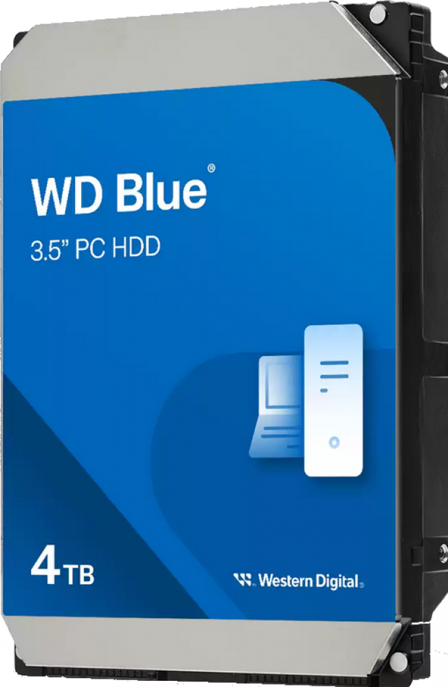 WD Blue WD40EZAX 4TB - Vaste schijf