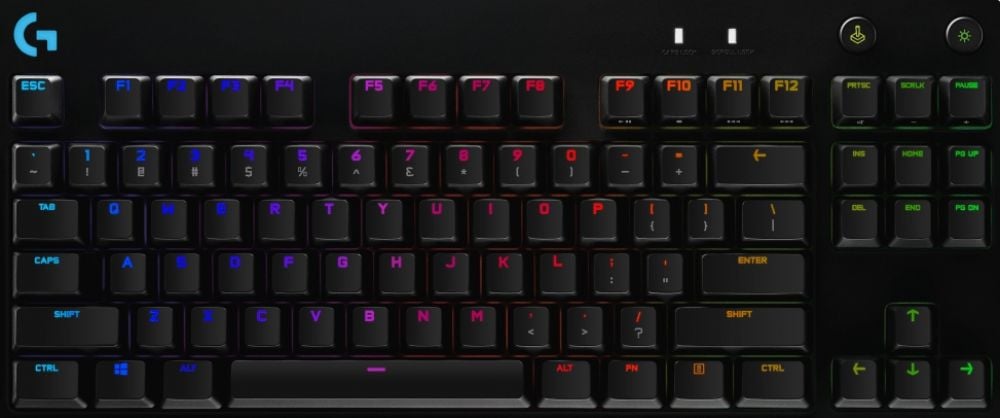 G PRO Mechanical Gaming Keyboard Clicky BLACK UKLayout