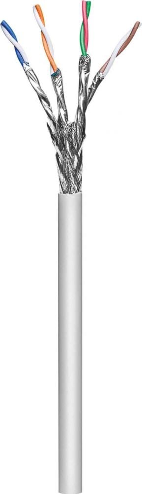 Intellinet installatiekabel Cat7 SFTP 100m rol LS0H AWG23 grijs