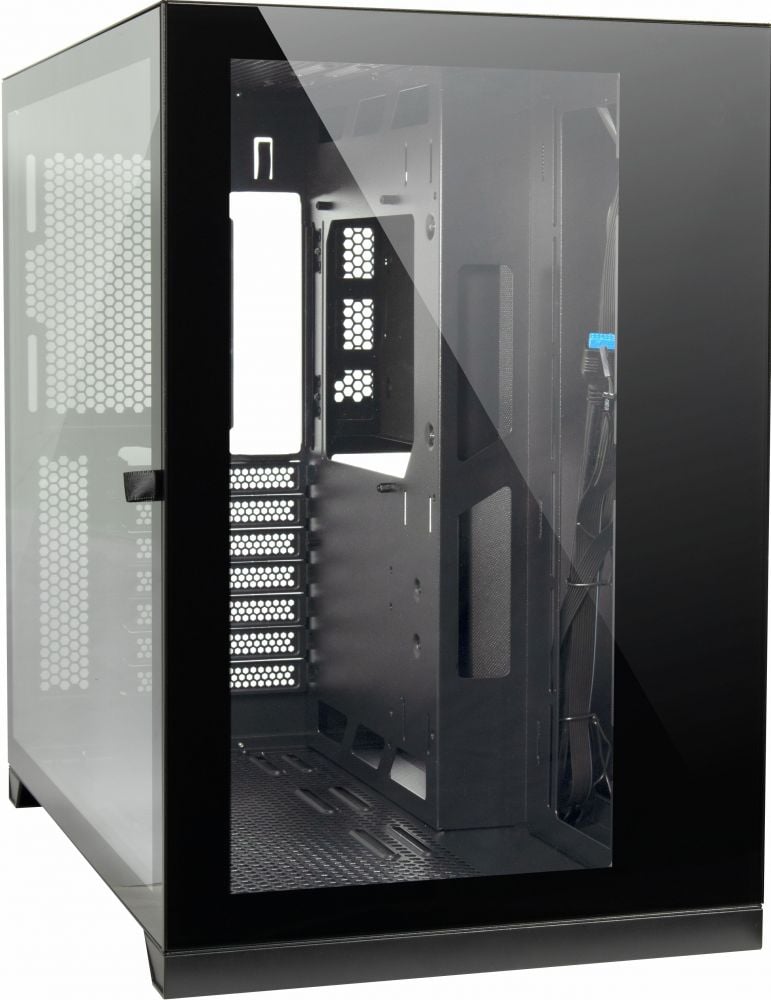Inter-Tech Behuizing Midi ATX C-703 w/o PSU zwart