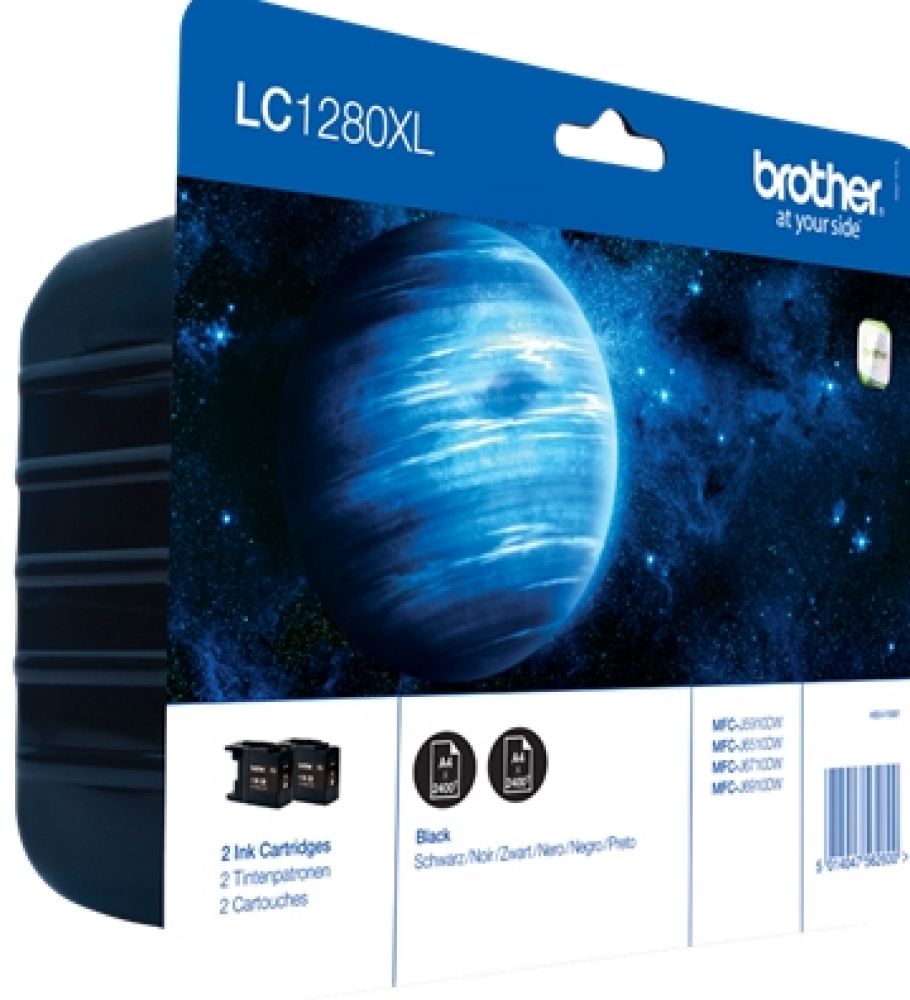 Brother LC1280XLBKBP2 - 2