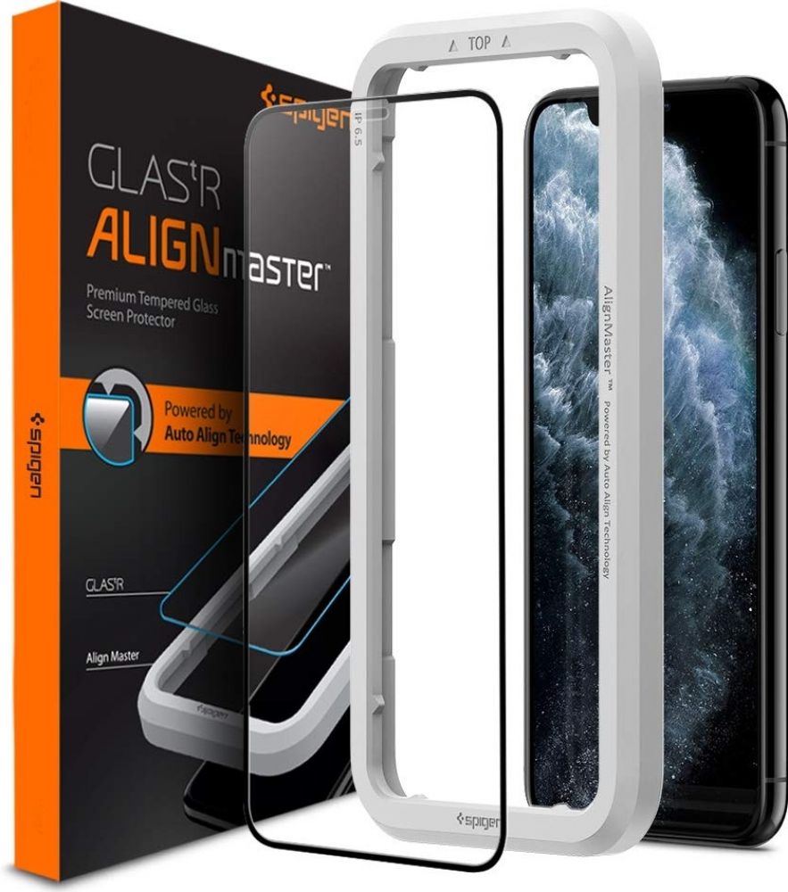 Spigen GLAS.tR AlignMaster - Schermbeschermer voor mobiele telefoon