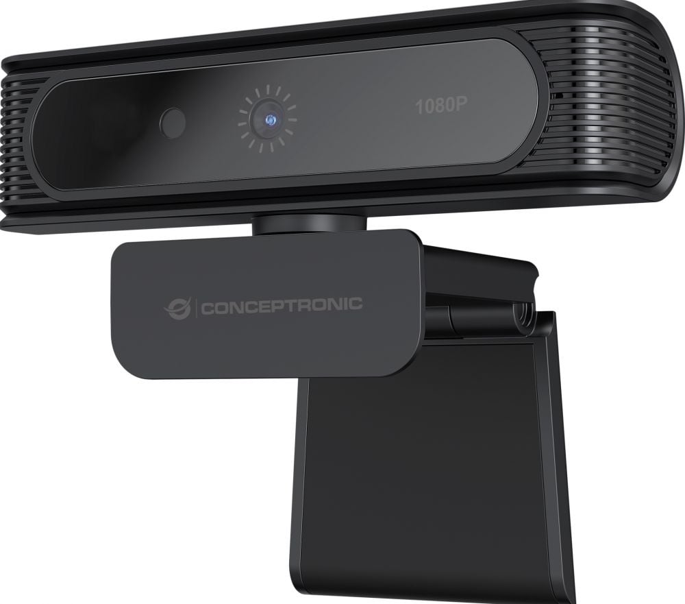 CONCEPTRONIC Webcam AMDIS 1080P Full Win11/10 Webcam+Micr.