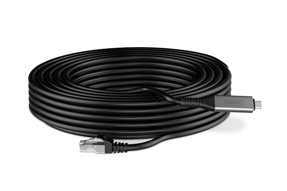 DIGITUS USB 3.2.RJ45 Ethernet Kabel S/FTP 15 m