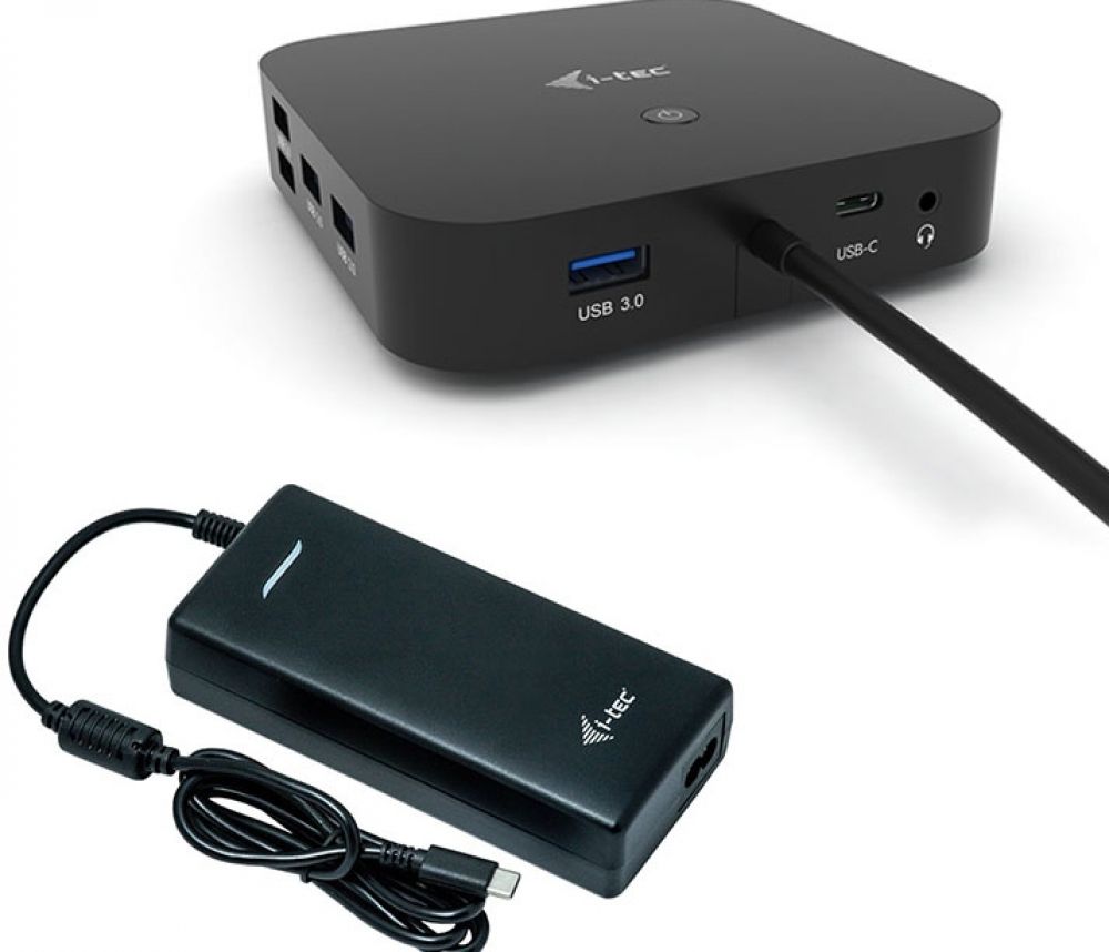I-TEC i-Tec USB-C Dual Display Docking Station with Power Delivery - Dockingstation