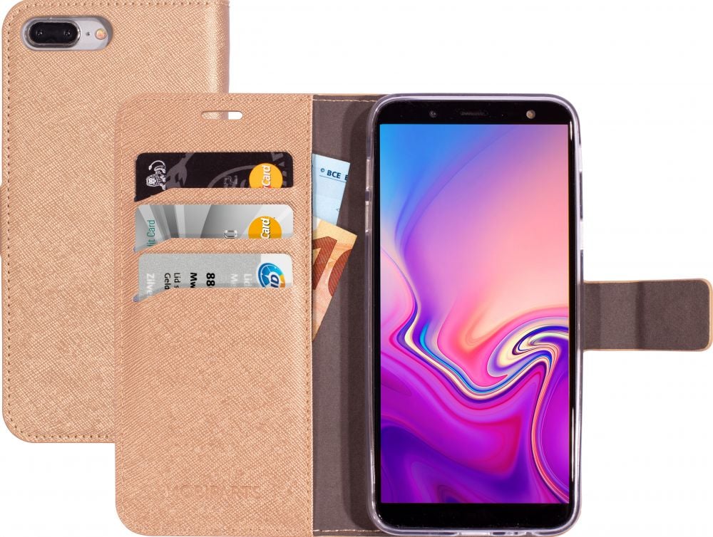 Mobiparts Saffiano Wallet Case Samsung Galaxy J6 (2018) - Smartphonehoesje