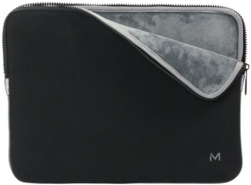 Mobilis Skin Memory Foam Sleeve 12.5-14" - zwart and Grey
