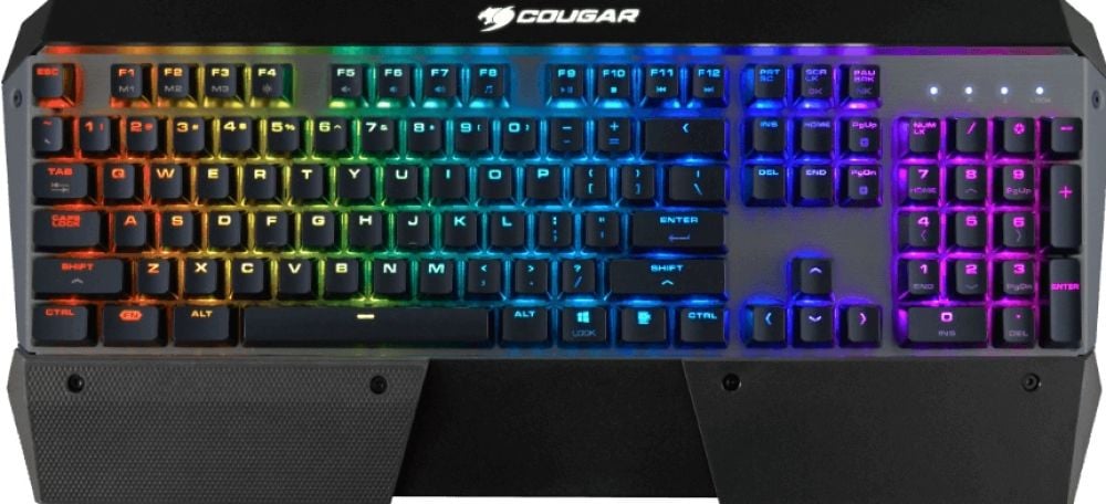COUGAR Gaming keyboard Attack X3 RGB Mech. Cherry MX zilver