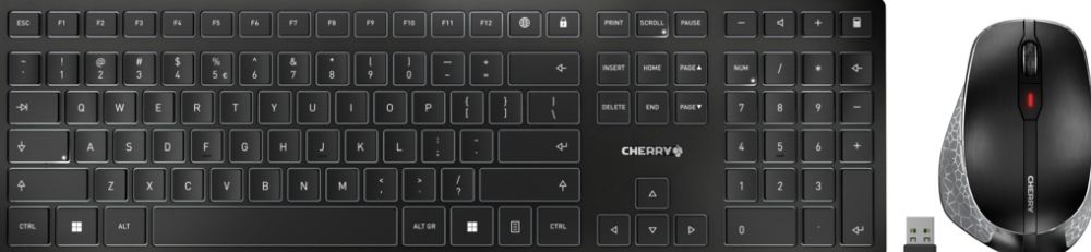 CHERRY DW 9500 SLIM - Toetsenbord en muis set