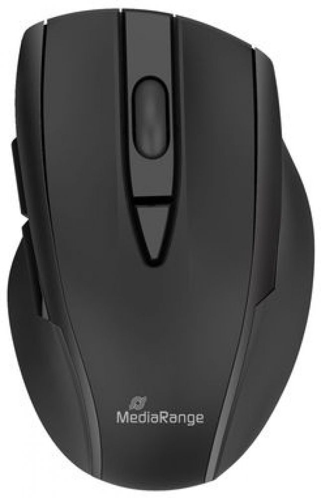 MediaRange 5-Tasten Bluetooth Maus mit optischem Sensor schw