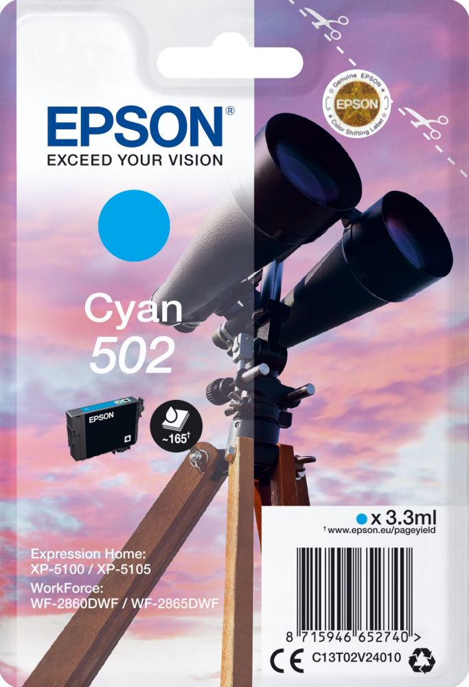 Epson 502 - 3.3 ml