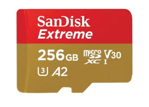 SANDISK SanDisk Extreme microSDXC V30 256GB - Flashgeheugenkaart
