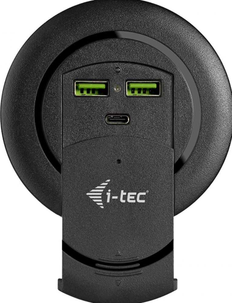 i-Tec Built-in Desktop Fast Charger - Netspanningsadapter