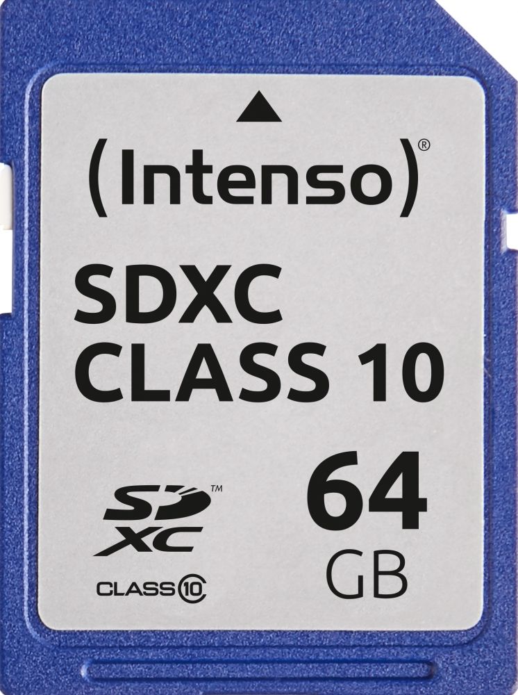 Intenso 64GB Class 10 SD Card