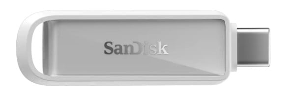 SanDisk Phone Drive USB-C 256GB Arctic White