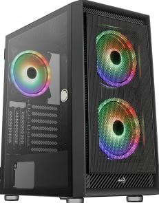 AeroCool Midi Graphite black v3 - Midtowermodel