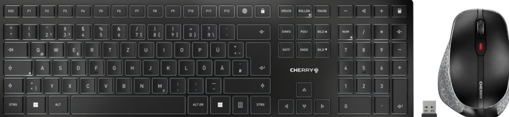 CHERRY DW 9500 SLIM - Toetsenbord en muis set