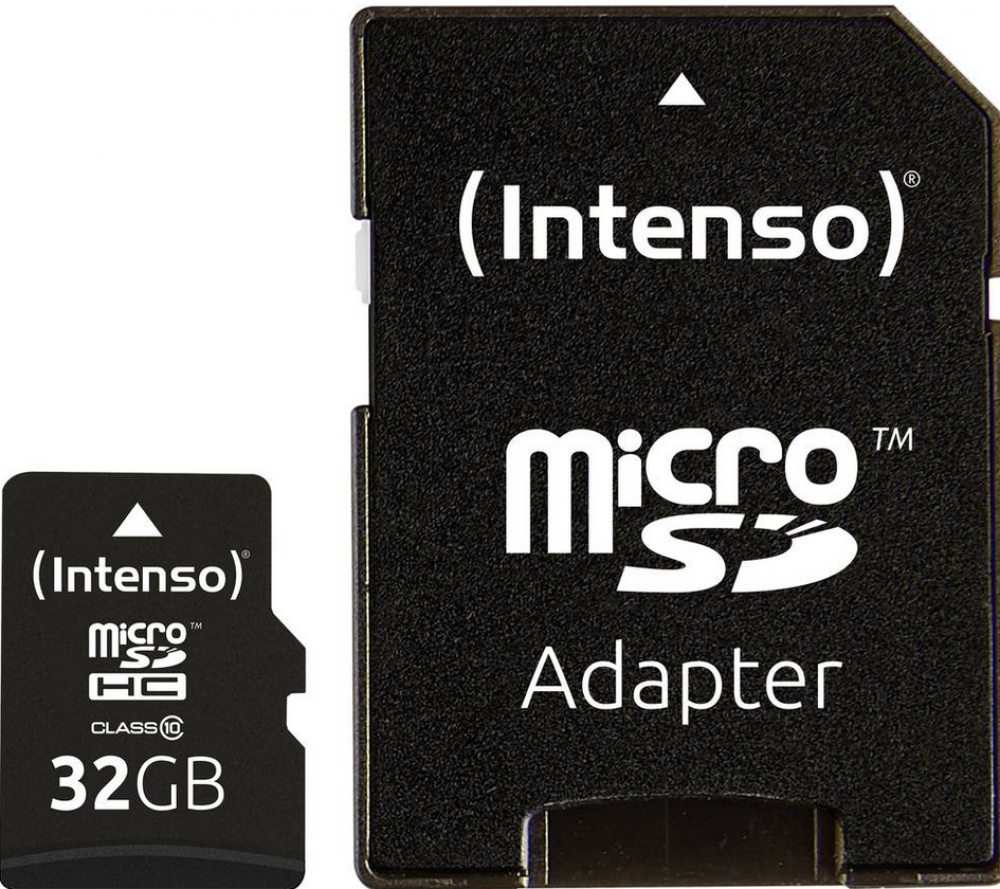 Intenso MicroSDHC 32GB - Geheugenkaart