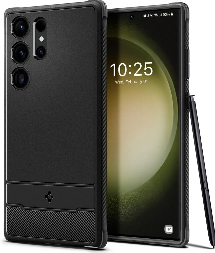 Spigen Rugged Armor - Achterzijde behuizing voor mobiele telefoon