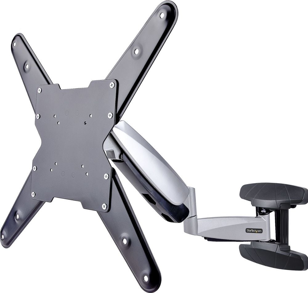 StarTech.com VESA TV Wall Mount, TV Mounting Bracket For 23"-55" Displays, Adjustable Full Motion TV Wall Mount Supports 66lb (30kg),
