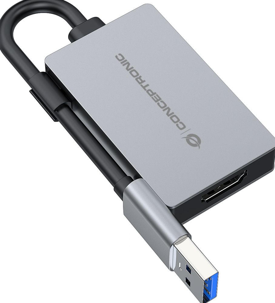 CONCEPTRONIC Adapter USB-C -> 1.4 HDMI Adapter 1080P 60Hz gr