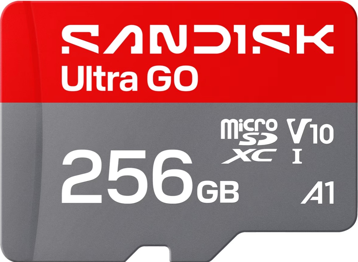 Sandisk Ultra GO microSD 256GB - Flashgeheugenkaart