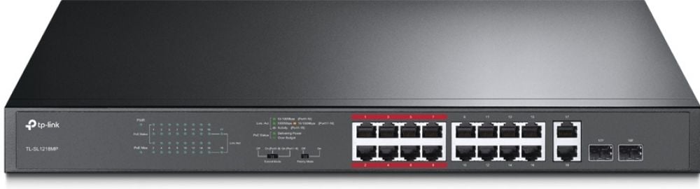 TP-Link TL-SL1218MP - Switch