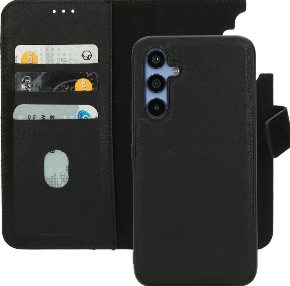 Mobiparts Leather 2 in 1 Wallet Case Samsung Galaxy A54 (2023) Black - Smartphonehoesje