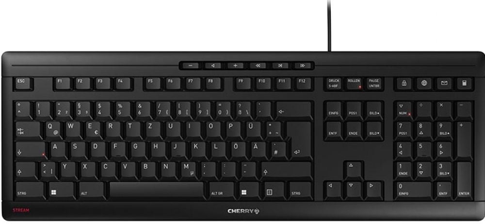 CHERRY STREAM KEYBOARD - Toetsenbord