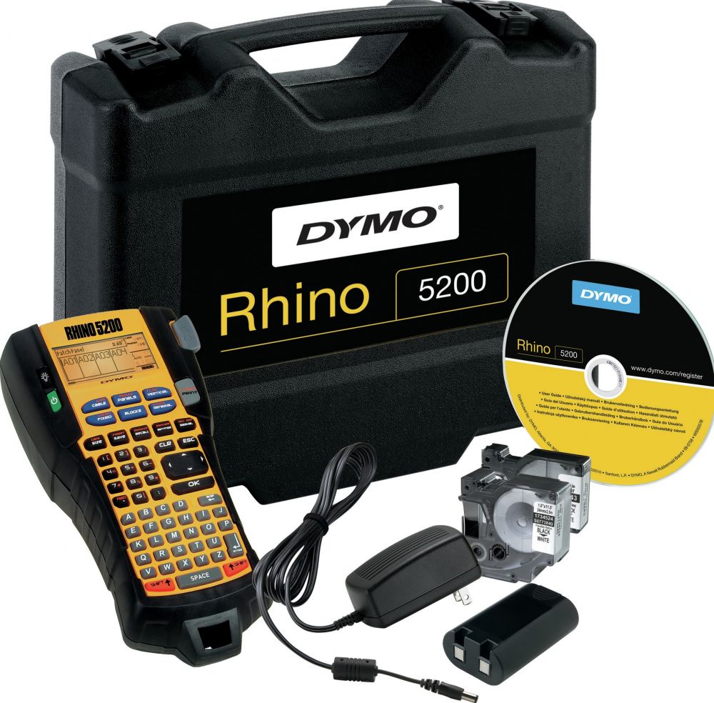 Labelprinter Dymo Rhino pro 5200 ABC in koffer