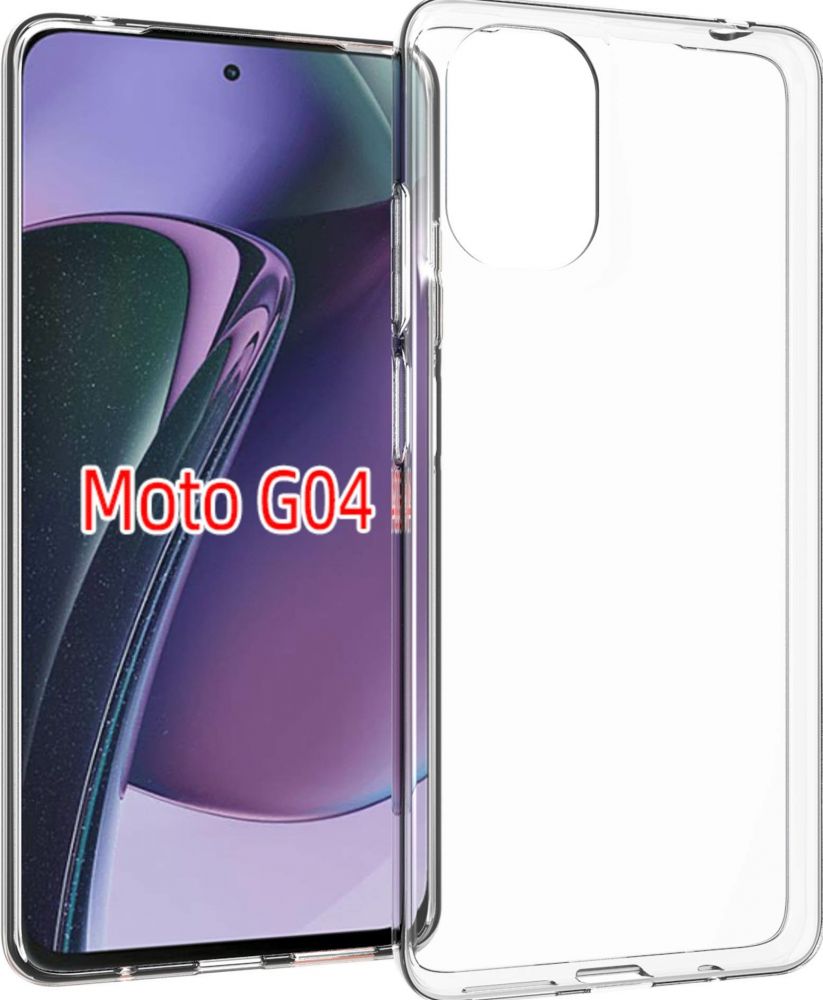 Accezz Clear Backcover Motorola Moto G24 / G04 - Transparant