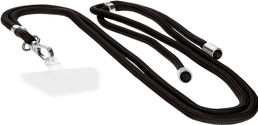 Mobiparts Universal Phonecord Black - Nekkoord