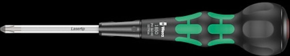 Wera 1850 PH Kraftform Ball-Grip Schraubendreher PH 2x150