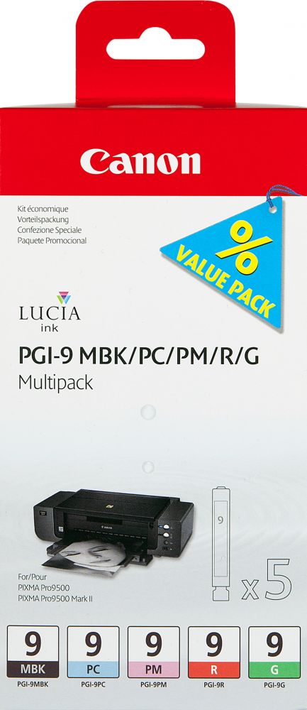 Canon PGI-9 MBKPCPMRG Multi-Pack - 5