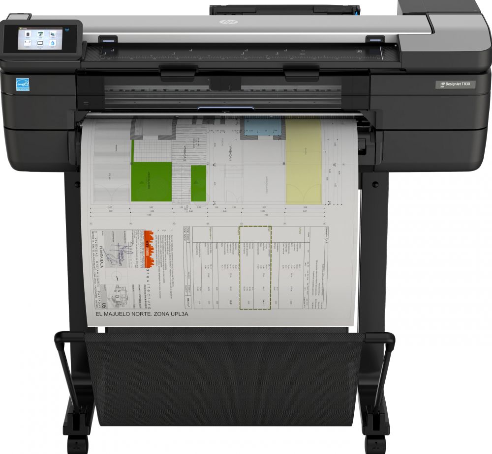 HP DesignJet T830 - 24" multifunctionele printer