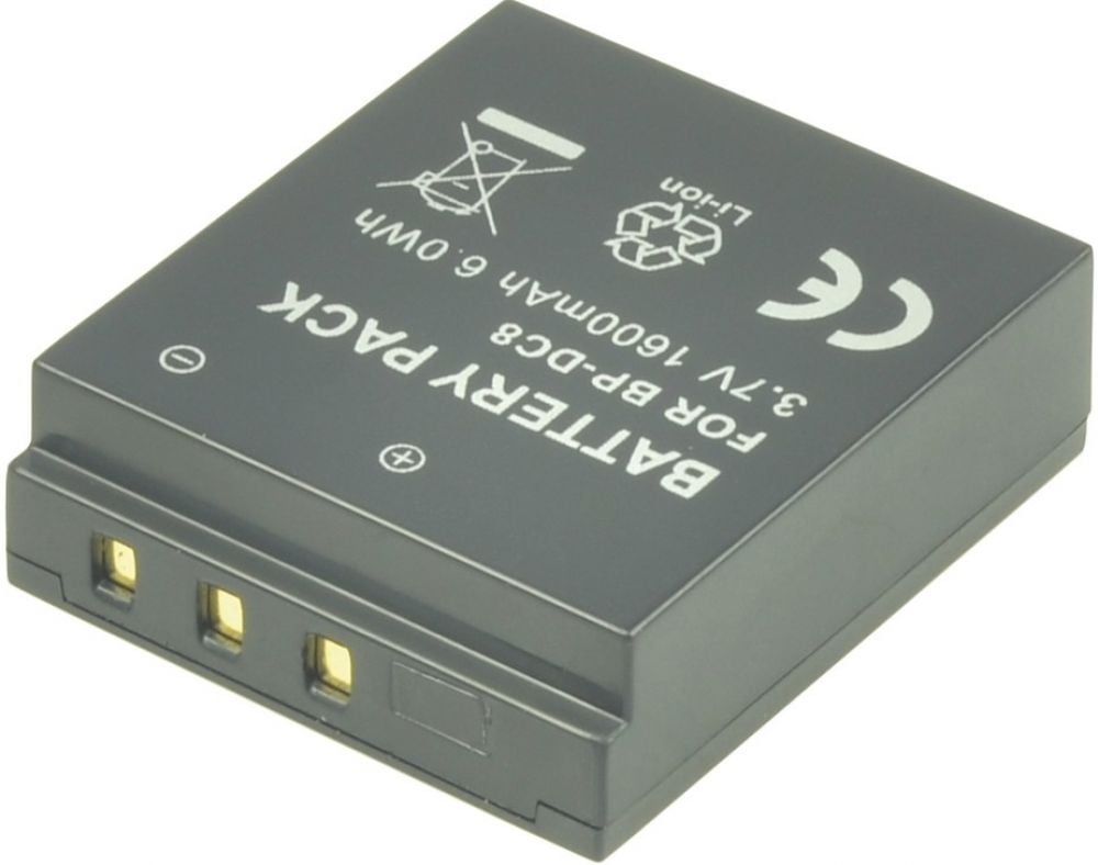 2-Power DBI9994A Digital Camera Battery 3.7V 1600mAh